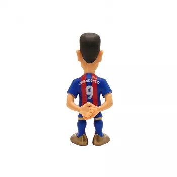 Kolekcionējama figūriņa MiniX ROBERT LEWANDOWSKI – oficiāli licencēts FC Barcelona komandas spēlētāja modelis