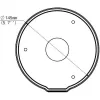 Montāžas kārba ALLNET Montagebox MiniDome ALL-CAM2495-LVEFN MiniDome kamerām