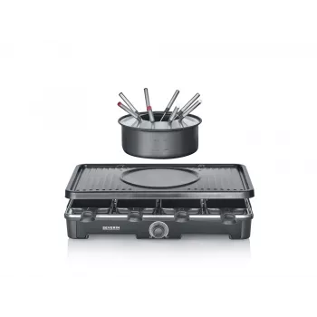 Raclette Grils Severin RG 2347 8 Personām 1400 W Melns