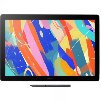 Wacom Cintiq 16 DTK168K0B pildspalvas displejs, 16 collu, 2560 x 1600 (2,5K), 345 x 215 mm, pretatspīduma, Pro Pen 3, USB-C, melns