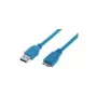 USB kabelis ShiverPeaks BS77190 0,5 m USB 3.2 Gen 1 Micro-USB B zils