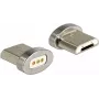 DeLOCK 65929 USB Type Micro-B magnētiskā saskarne, sudraba