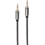 Audio kabelis 3.5 mm ShiverPeaks BS20-30025 1 m Melns