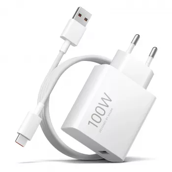 Sienas lādētājs Xiaomi 100W Charging Combo (Type-A) EU