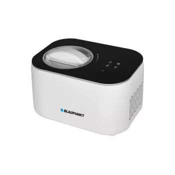 Saldējuma pagatavotājs BLAUPUNKT ICM401 — automātisks, 1.5 L, nerūsējošā tērauda korpuss, 100 W, 220–240 V