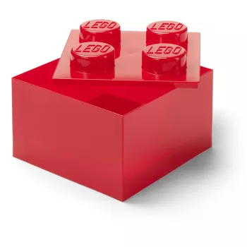 LEGO Ķieģelis 4 sarkans caurspīdīgs – 4x2 stud caurspīdīgs sarkans būvķieģelis