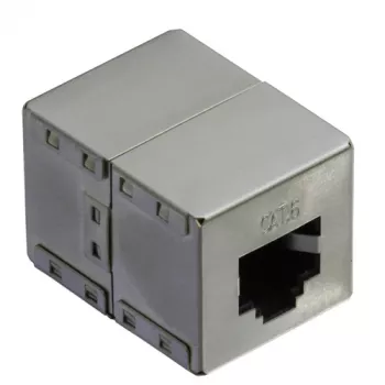 RJ-45 modulārais savienotājs VALUE Cat.6 ekranēts sudraba