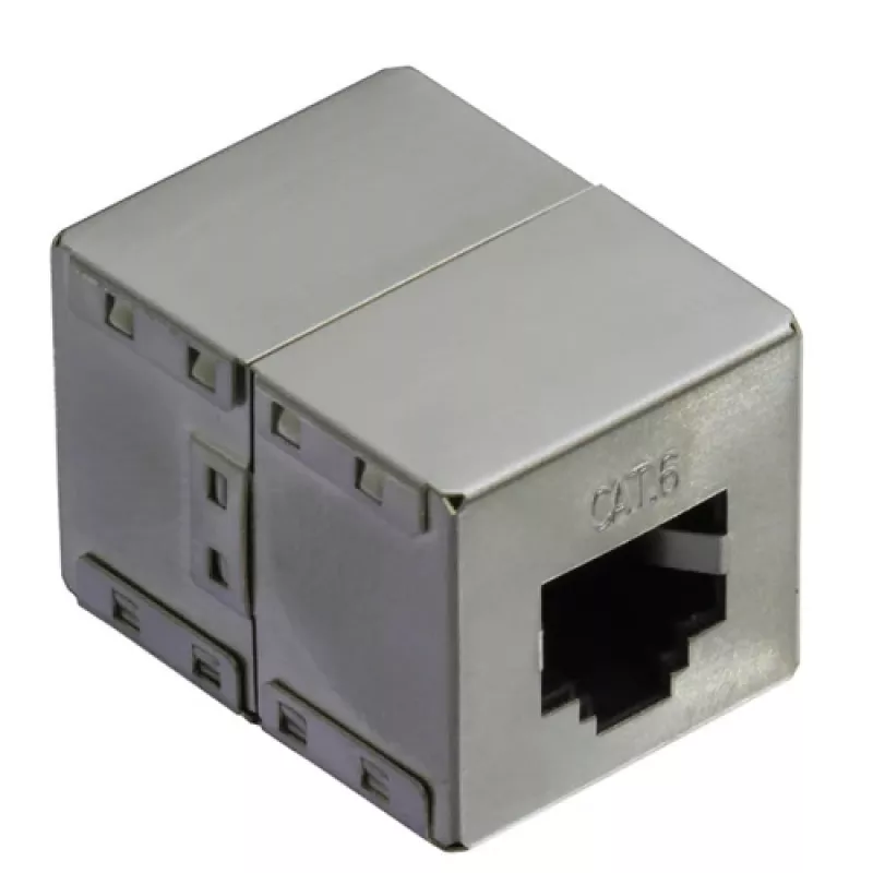 RJ-45 modulārais savienotājs VALUE Cat.6 ekranēts sudraba