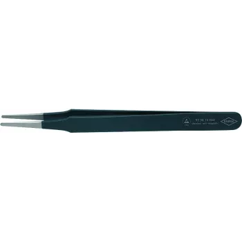 Knipex precīzijas pincete 120mm, taisni smaili, platums 2mm, nerūsējoša, antimagnētiska, elektriski vadoša