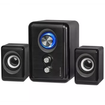 DEFENDER V11 11 W vadu 2.1 darbvirsmas skaļruņi, USB 5 V, melni