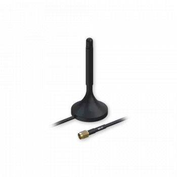 Antena TELTONIKA PR1KRF30 — 2.4–2.5 GHz 3 dBi RP-SMA vīrišķā, lineāra polarizācija, 50 Ω, 30×82.8 mm