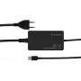 Cablexpert NPA-AC-PDQC65-01 65 W PowerDelivery GaN USB Type-C ātrais lādētājs, melns