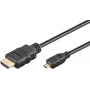 Goobay Ultra High-Speed HDMI kabelis uz Micro-HDMI 8K 60 Hz - A tipa spraudnis > Micro-HDMI (74432)