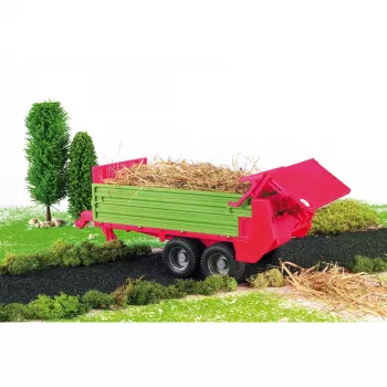 BRUDER 02209 Mēslu kaisītājs ar rotējošu cilindru, 1:16