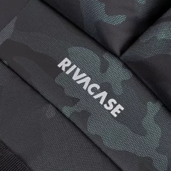 Rivacase Sherwood mugursoma Camouflage, Navy Polyester, Polyurethane