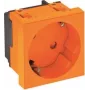 OBO 6120075 Ierīces ieliktnis vienvietīgai kontaktligzdai W x H T 45 45 42 mm 1 gab.