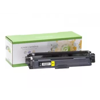 Toner kasetne Static Control Brother TN-221Y / TN-241Y, dzeltena, saderīga nomaiņa