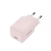 Strāvas adapteris UGREEN X512 20 W USB-C PD ātrā uzlāde, rozā, 100–240 V ieeja, 1× USB-C