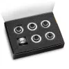 EK Water Blocks EK-Quantum Torque HDC 16 - 6 gabalu komplekts, sudraba