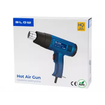 Elektriskais karstā gaisa pistole 1500/2500W 300-650°C BLOW