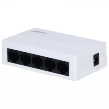 Tīkla slēdzis DAHUA SG1005L-EUR 5-portu 10/100 Mbps ar 1 Gigabit augšupsaiti