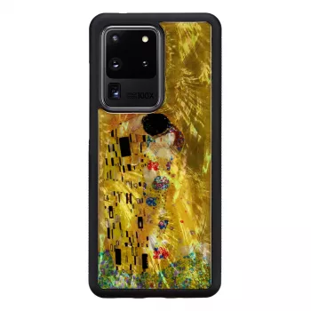 Aizsargmaciņš iKins Samsung Galaxy S20 Ultra — Black Kiss dizains