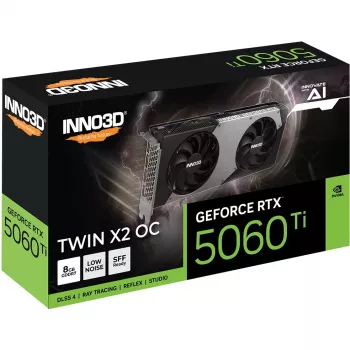 INNO3D GeForce RTX 5060 Ti 8 GB GDDR7 TWIN X2 OC videokarte