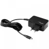 Akyga AK-ND-80 USB-C GaN klēpjdatora barošanas adapteris 45 W, PD 3.0, 5–20 V, 1,8 m kabelis, melns