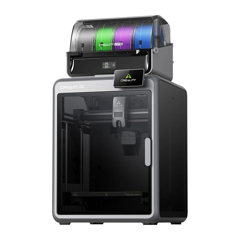 3D printeris Creality K2 Combo — Creality K2 Combo visaptverošs 3D printeris