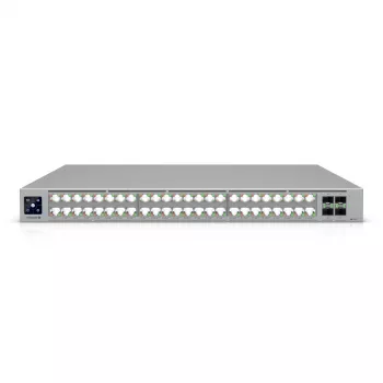 Ubiquiti ECS-48-POE (2150W) Uzņēmuma klases 48 portu Layer 3 Etherlighting POE+++ slēdzis, 10 GbE RJ45, 25G SFP28