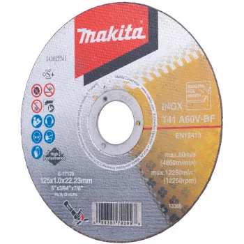 Makita E-17120-12 Griešanas disks taisns 125 mm 12 gab.