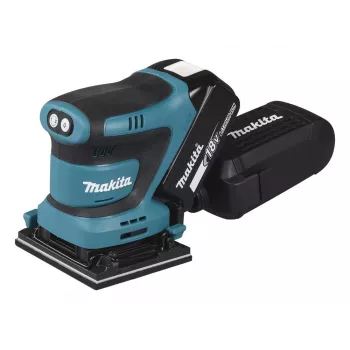 Makita DBO480Z portatīvā slīpmašīna Ekscentriskā slīpmašīna 14000 OPM Melna, Zila 210 W