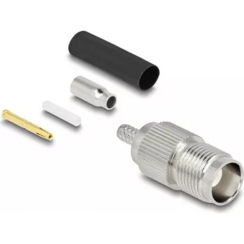 Koaksiālais savienotājs DELOCK 91762 – sievišķais-sievišķais RF adapteris koaksiālajiem kabeļiem