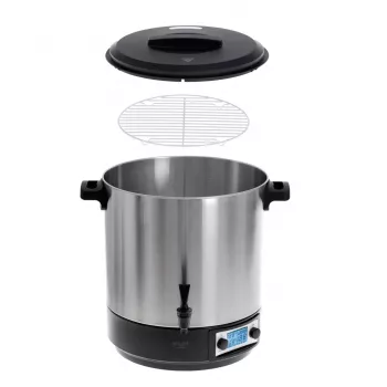 Pasterizācijas katls Adler AD 4496 28L 2600W Nerūsējošais tērauds Melns