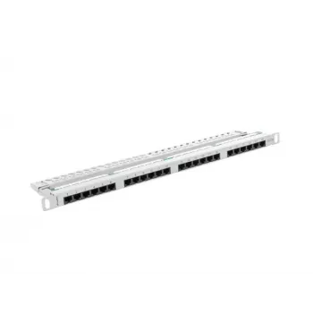 Patch Panel Lanberg PPU5-0024-S 24 portu Cat5e 0.5U 19 inch
