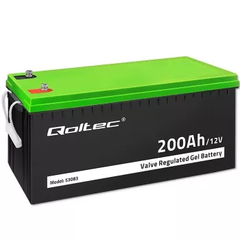 Qoltec GEL akumulators 12V 200Ah 59.5kg