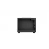 DeepCool CH160 PLUS R-CH160-BKNGM0-G kompakts (SFF) datora korpuss, Mini-ITX/Micro-ATX, rūdīts stikls, melns