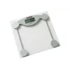 Elektroniskie personīgie svari Mesko MS 8137 — 150 kg, 100 g precizitāte, balts/caurspīdīgs