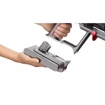 Dyson V12 Submarine 3-in-1 stick putekļsūcējs, akumulatora, sausā un mitrā tīrīšana, HEPA, bezmaiss, 0,35 L, niķelis, dzeltens