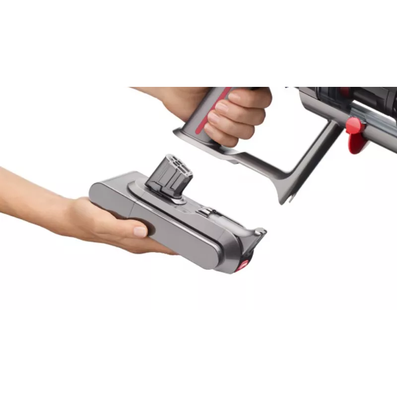 Dyson V12 Submarine 3-in-1 stick putekļsūcējs, akumulatora, sausā un mitrā tīrīšana, HEPA, bezmaiss, 0,35 L, niķelis, dzeltens