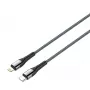 ColorWay Kabelis Type-C - Apple Lightning (PD ātrā uzlāde) 3.0A (30W), 1m | CW-CBPDCL033-GR
