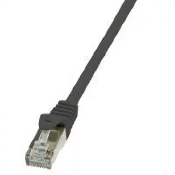 Logilink CP1093S - Patch kabelis - RJ-45 (tēviņš) - RJ-45 (tēviņš) - 10 m - F/UTP - CAT 5e - Melns