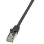 Logilink CP1093S - Patch kabelis - RJ-45 (tēviņš) - RJ-45 (tēviņš) - 10 m - F/UTP - CAT 5e - Melns