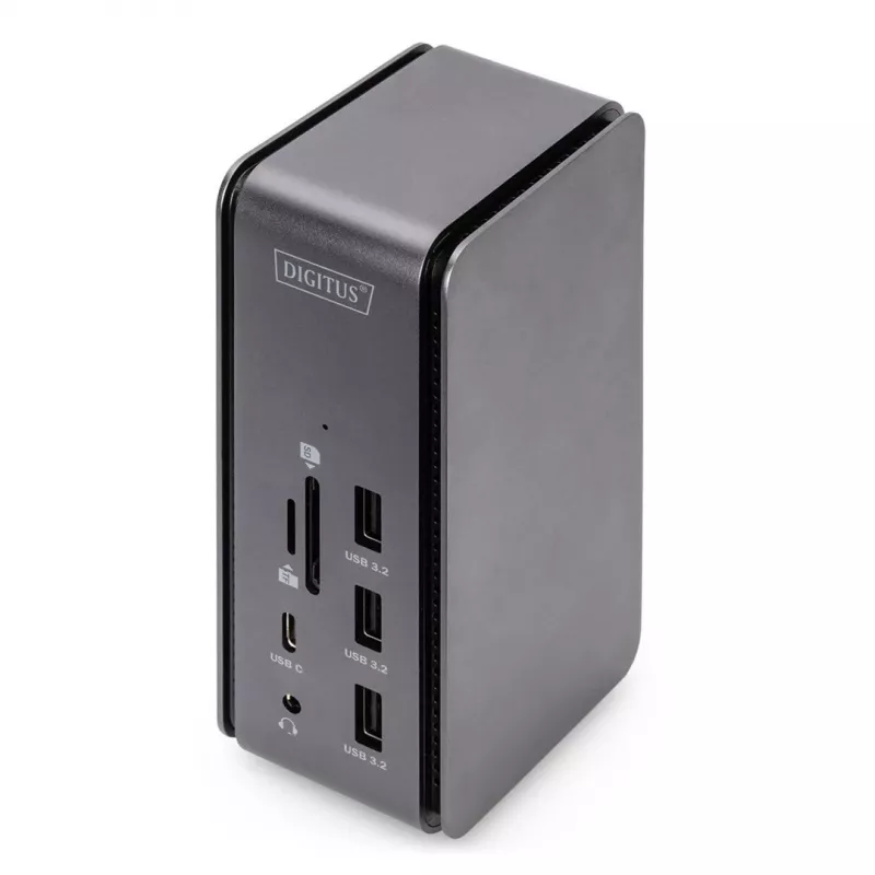 USB4 dokstacija Digitus DA-70897 8K USB-C 100W Power Delivery