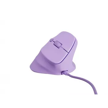 NATEC Crake 2 Pro pele - vertikāla, vadu, USB, optiska, 12800 DPI, violeta