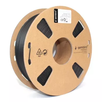 3D drukas materiāls Gembird 3DP-PLA1.75-02-CARBON