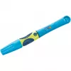 Pildspalva Pelikan griffix® labročiem - Neon Fresh Blue - zila - kasetņu pildīšanas sistēma - plastmasa - nerūsējošais tērauds - labročiem (820363)