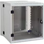 Sienas skapis 18U 19 collu serveru/tīkla skapis Triton RBA-09-AD6-CAX, slēdzams, ventilācijas iespēja