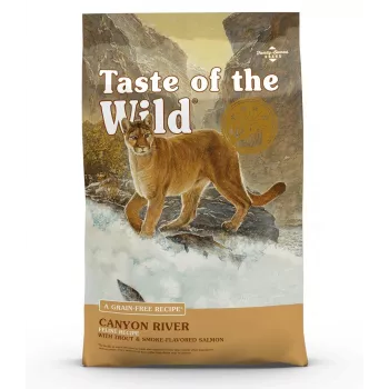 TASTE OF THE WILD Canyon River - sausā barība kaķiem - 2kg