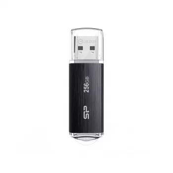 SILICON POWER Blaze B02 USB zibatmiņa 256 GB USB Type-A 3.2 Gen 1 (SP256GBUF3B02V1K) Melna